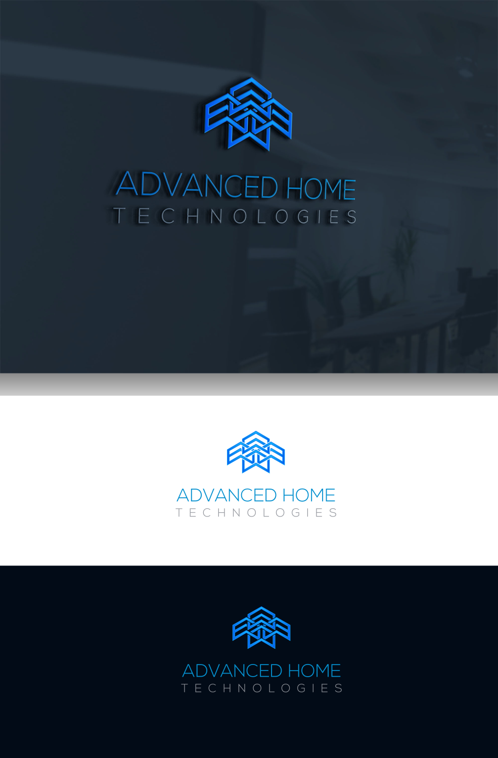 Diseño de Logo por jenggot_merah_ para Advanced Home technologies | Diseño #10087575