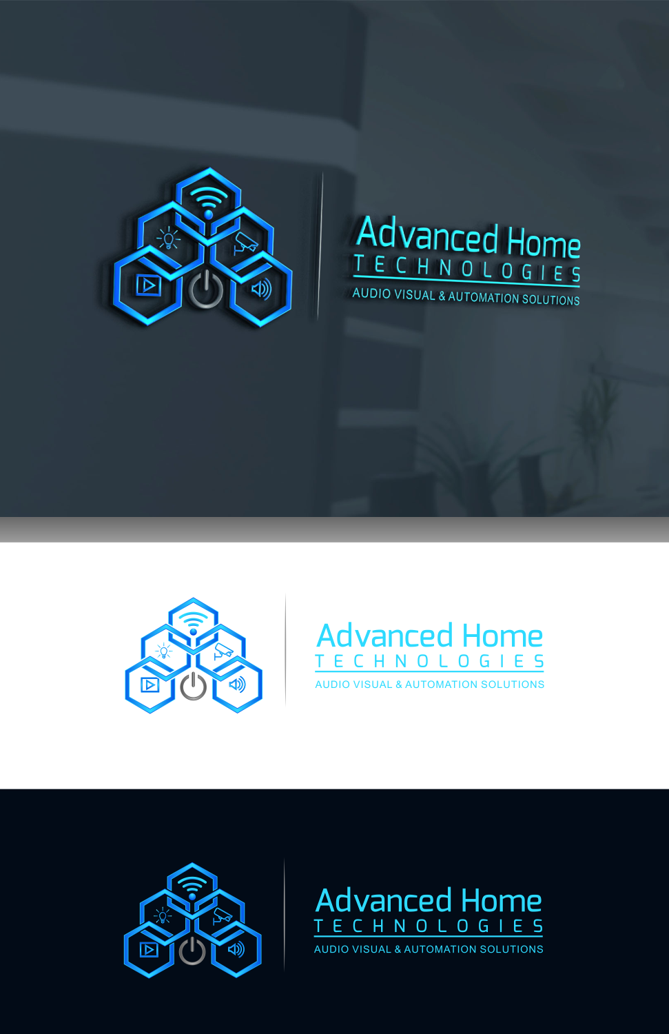 Diseño de Logo por jenggot_merah_ para Advanced Home technologies | Diseño #10181392