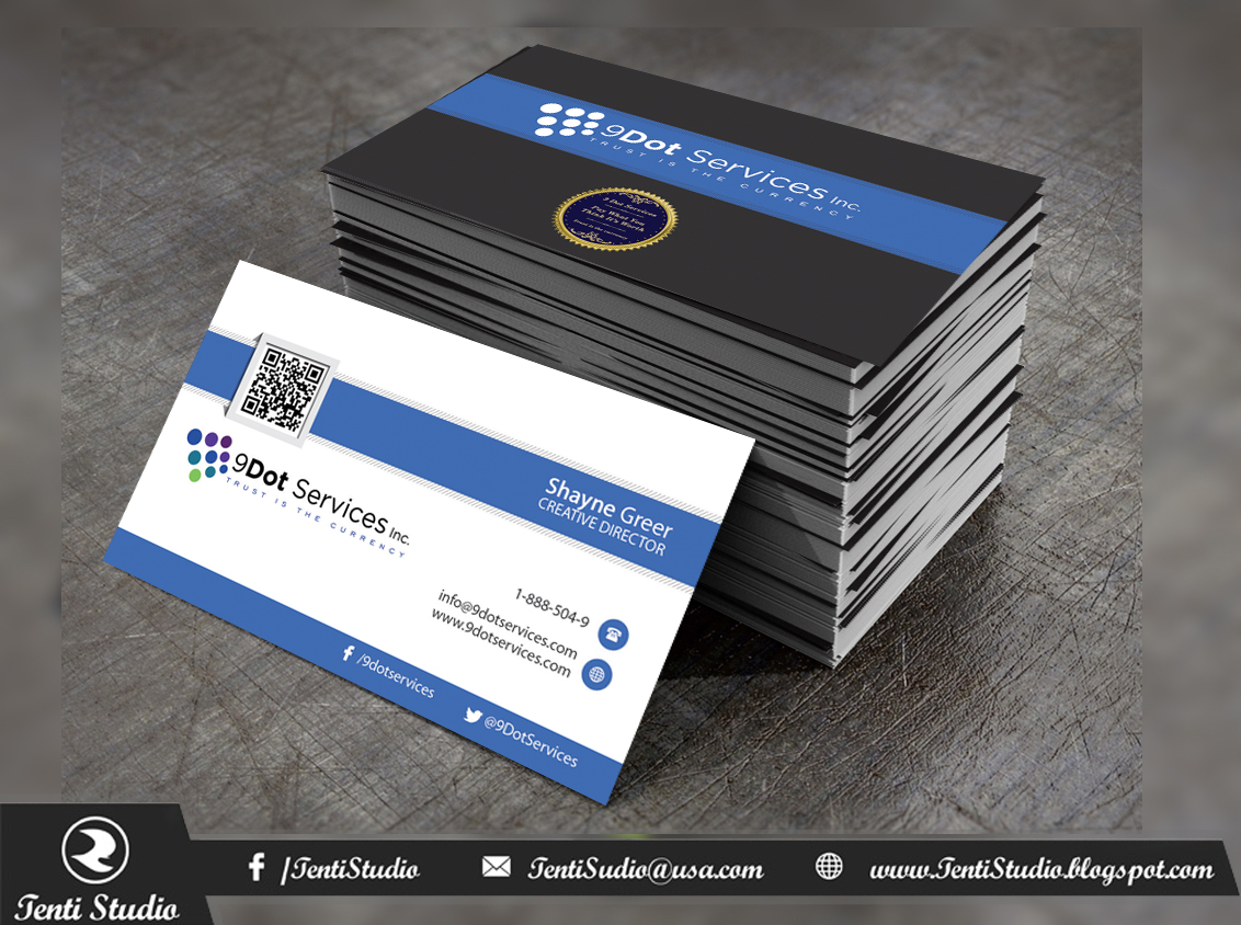 Business Card Design by Tenti Studio for this project | Design #10070990