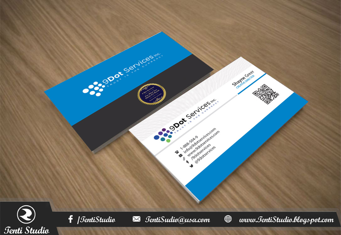 Business Card Design by Tenti Studio for this project | Design #10071002