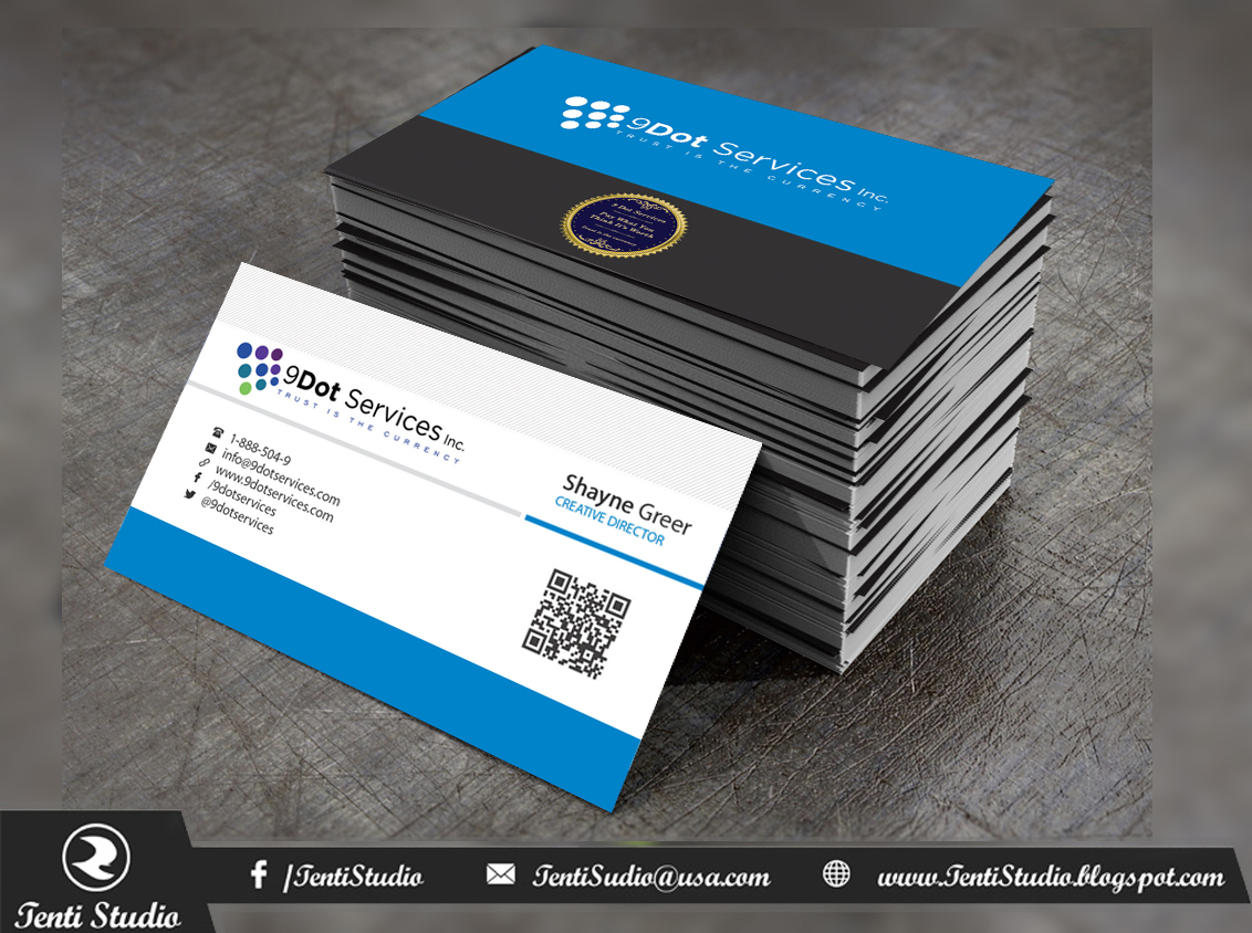 Business Card Design by Tenti Studio for this project | Design #10071005