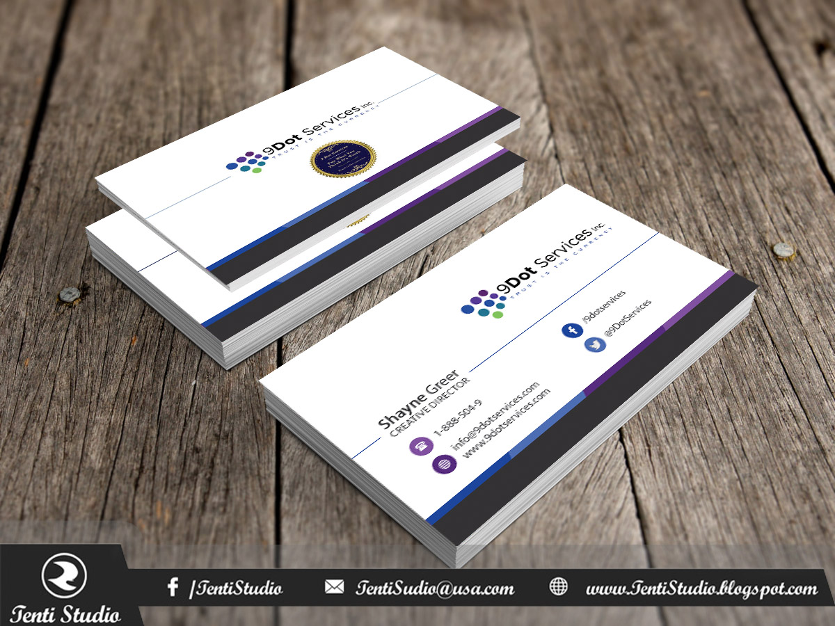 Business Card Design by Tenti Studio for this project | Design #10071512