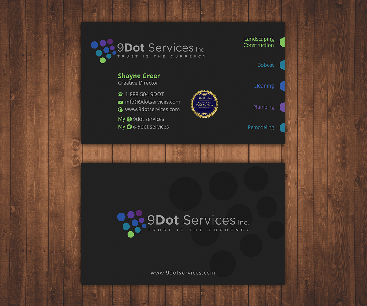 Business Card Design by Stylez Designz for this project | Design #10095219