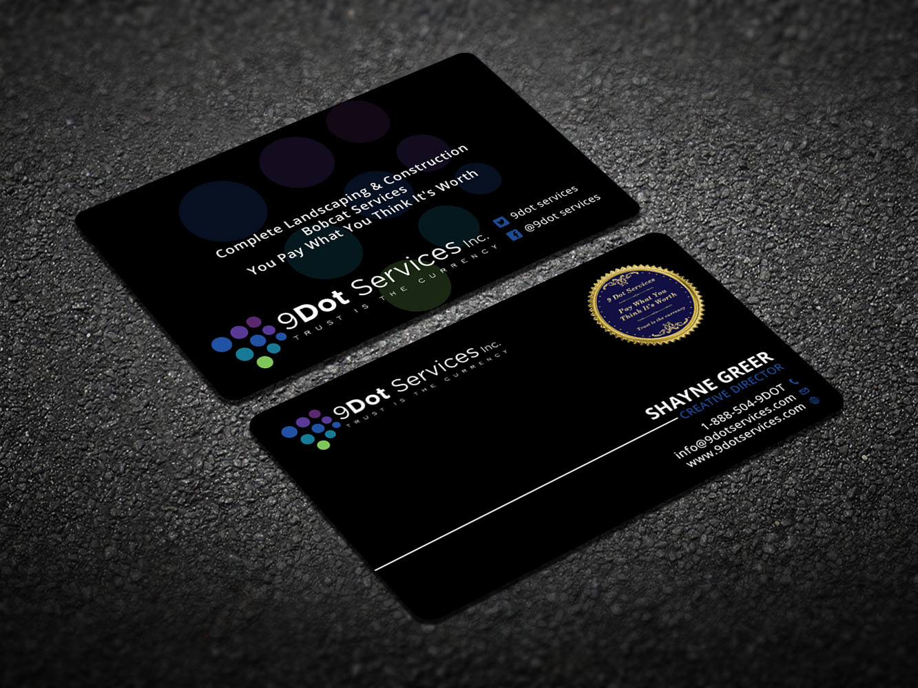 Business Card Design by Verified artistry (Design garden) for this project | Design #10073626