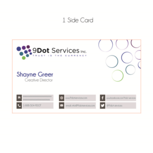 Business Card Design by zain for this project | Design #10040375