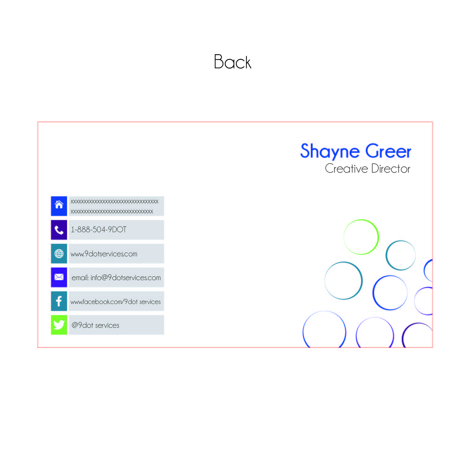 Business Card Design by zain for this project | Design #10040414