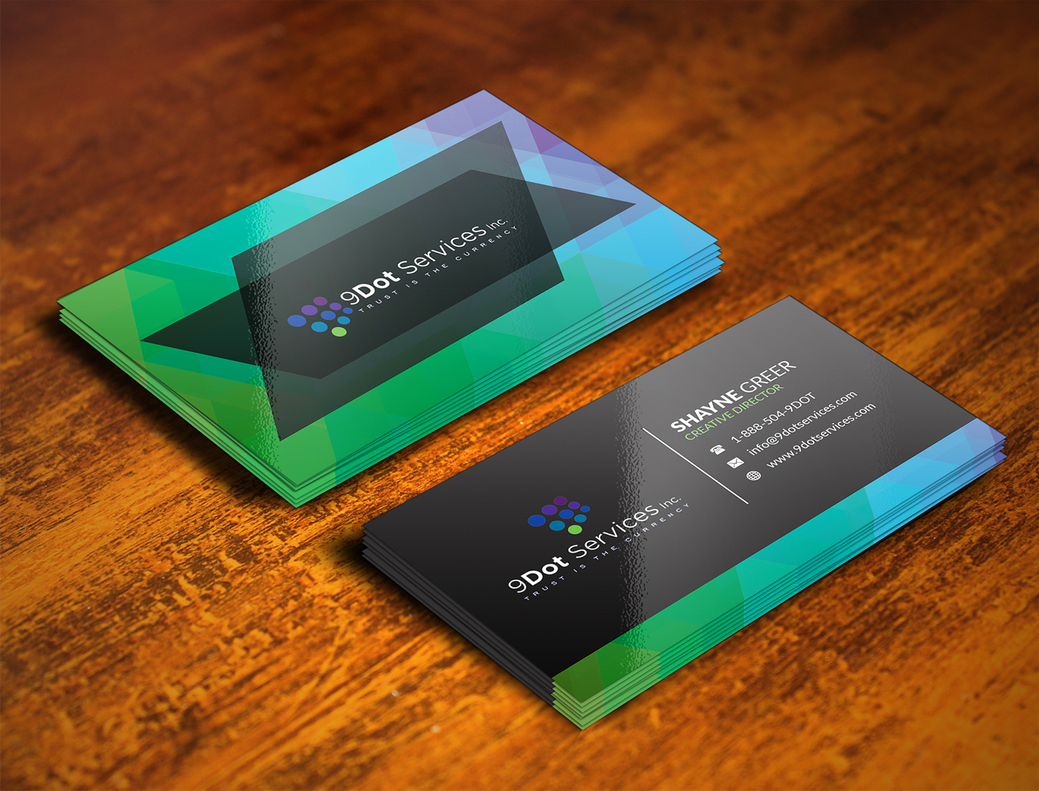 Business Card Design by Rahul Rao for this project | Design #10073693