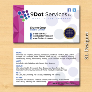 Business Card Design by SL Designer for this project | Design: #10045901