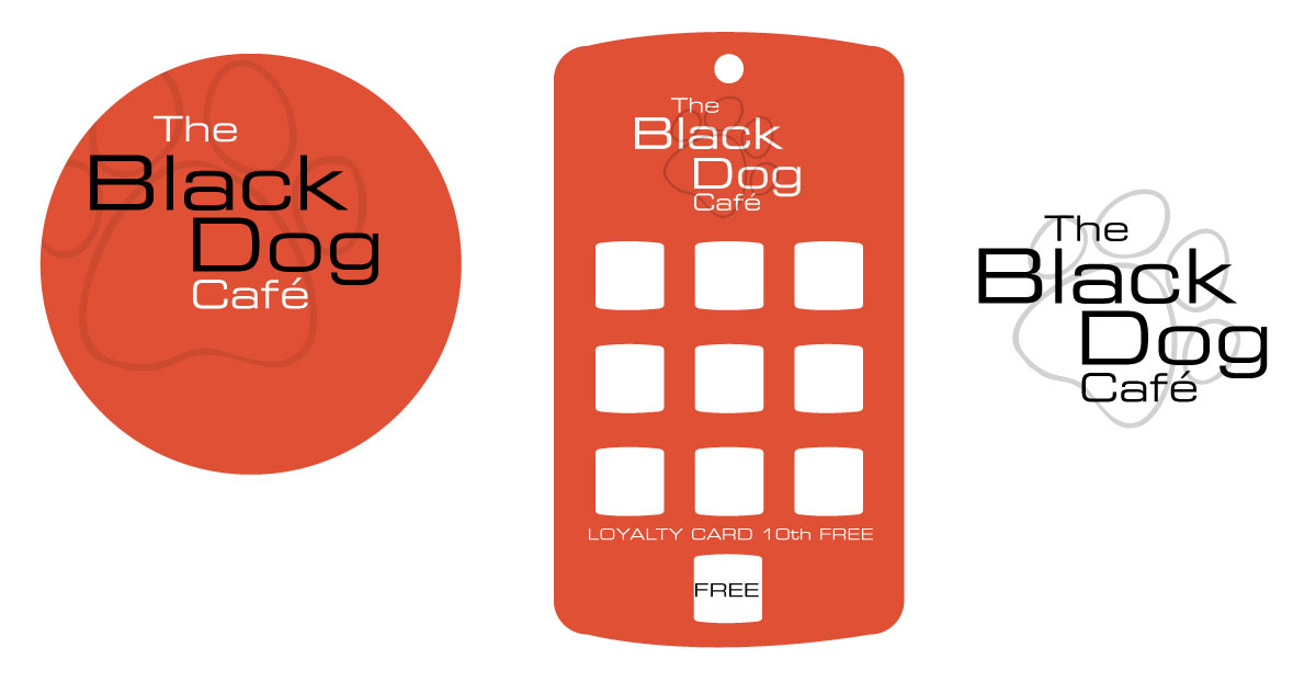 Logo Design by Neoguy for Black Dog Cafe | Design #2145937