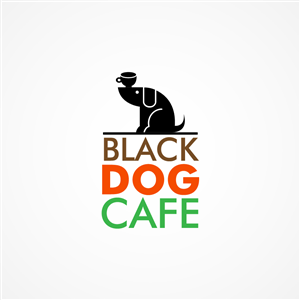 Logo Design by Irina Makedonska for Black Dog Cafe | Design: #2153176