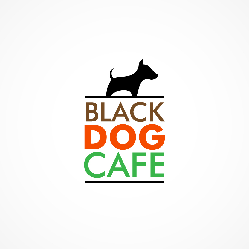 Logo Design by Irina Makedonska for Black Dog Cafe | Design #2153511