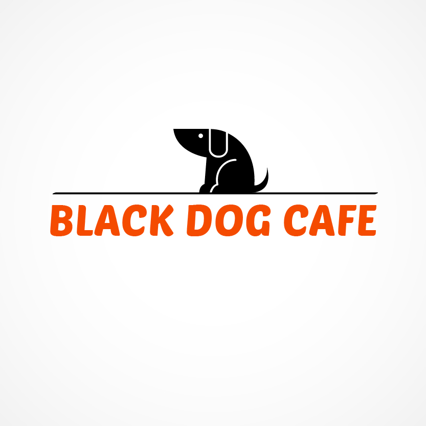 Logo Design by Irina Makedonska for Black Dog Cafe | Design #2165480
