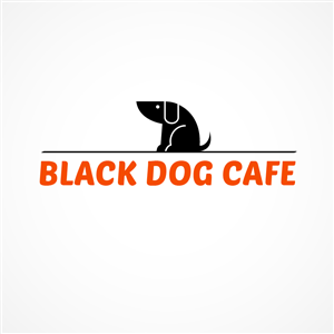 Logo Design by Irina Makedonska for Black Dog Cafe | Design: #2165480