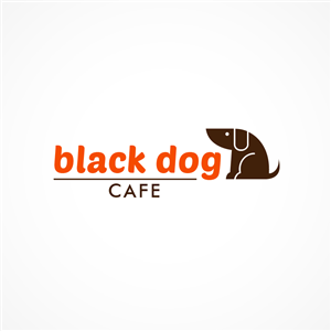 Logo Design by Irina Makedonska for Black Dog Cafe | Design: #2165485
