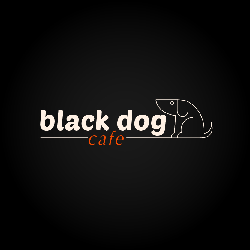 Logo Design by Irina Makedonska for Black Dog Cafe | Design #2176944