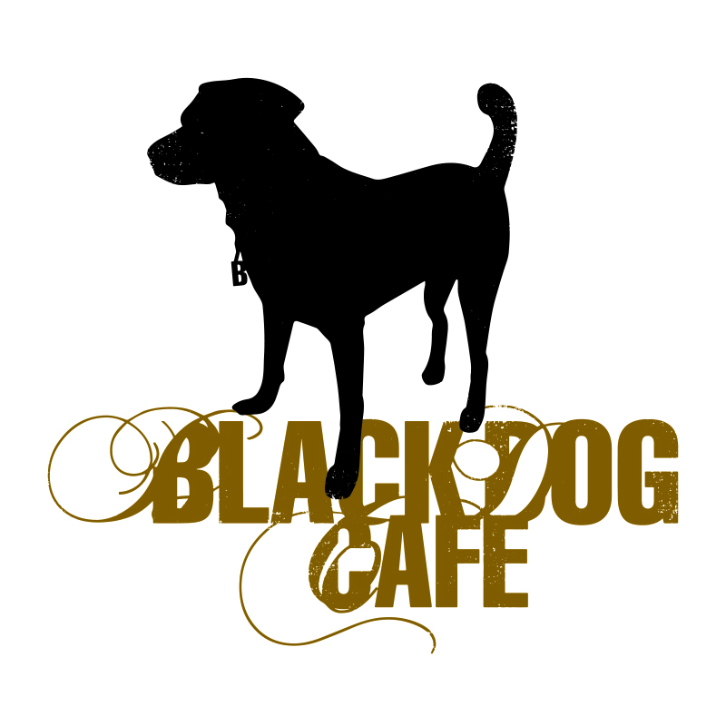 Logo Design by MolokoPlusVitX for Black Dog Cafe | Design #2199938