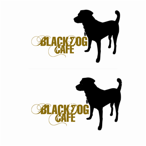 Logo Design by MolokoPlusVitX for Black Dog Cafe | Design: #2199939