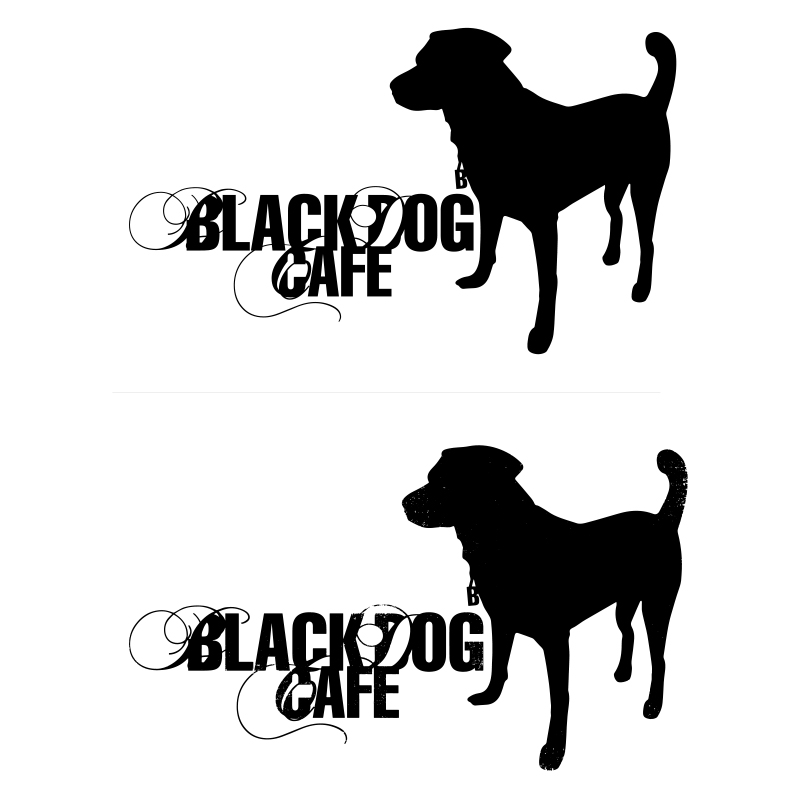 Logo Design by MolokoPlusVitX for Black Dog Cafe | Design #2199941