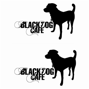 Logo Design by MolokoPlusVitX for Black Dog Cafe | Design: #2199941