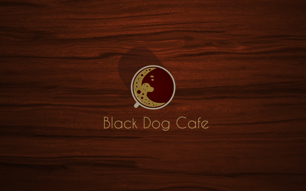 Logo Design by Aerotek for Black Dog Cafe | Design #2145825