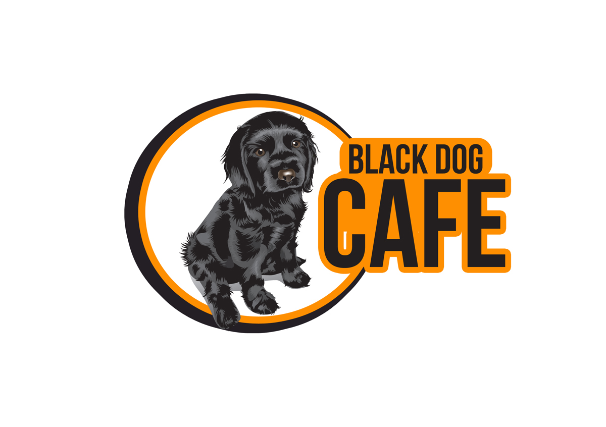 Diseño de Logo por Graff Digital Arts para Black Dog Cafe | Diseño #2151890