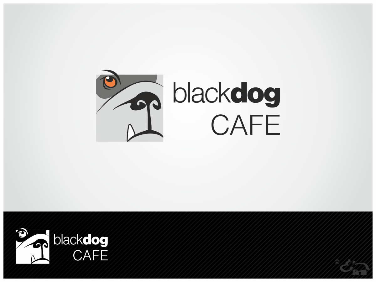 Diseño de Logo por HYPdesign para Black Dog Cafe | Diseño #2154501