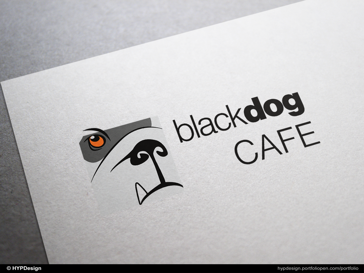 Diseño de Logo por HYPdesign para Black Dog Cafe | Diseño #2154503