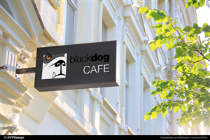 Logo Design by HYPdesign for Black Dog Cafe | Design: #2154509