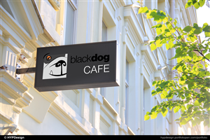 Logo Design by HYPdesign for Black Dog Cafe | Design: #2165036