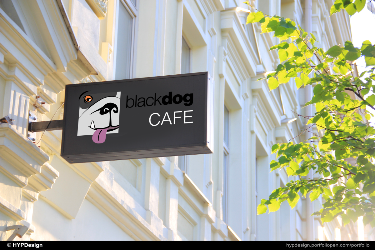 Logo Design by HYPdesign for Black Dog Cafe | Design #2165043