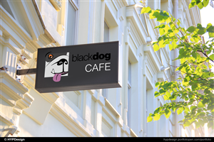 Logo Design by HYPdesign for Black Dog Cafe | Design: #2165043