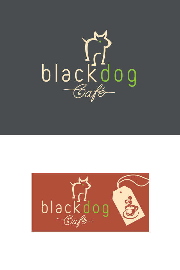 Logo-Design von NY MAMMOTH für Black Dog Cafe | Design #2149161