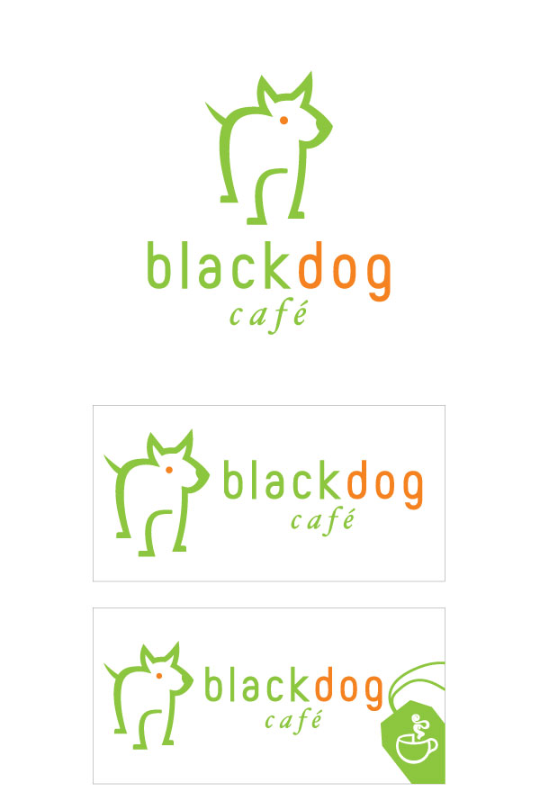 Logo Design by NY MAMMOTH for Black Dog Cafe | Design #2174037