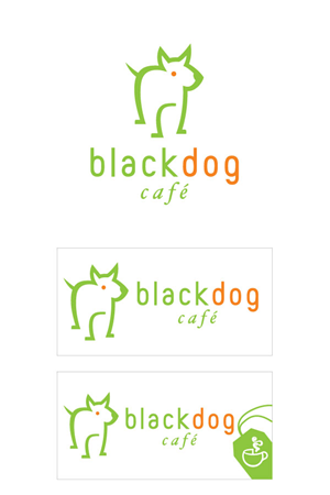 Logo Design by NY MAMMOTH for Black Dog Cafe | Design: #2174037