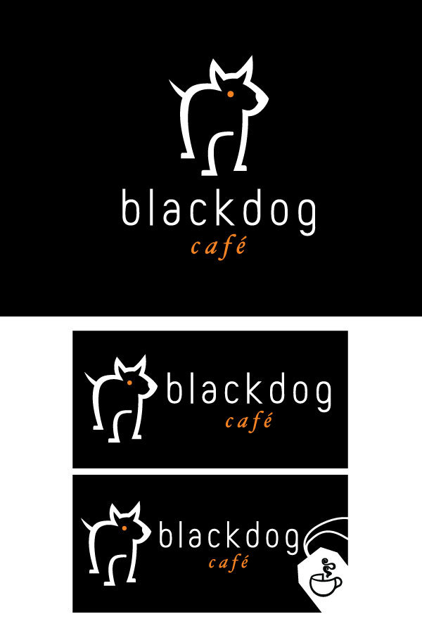 Logo Design by NY MAMMOTH for Black Dog Cafe | Design #2175055