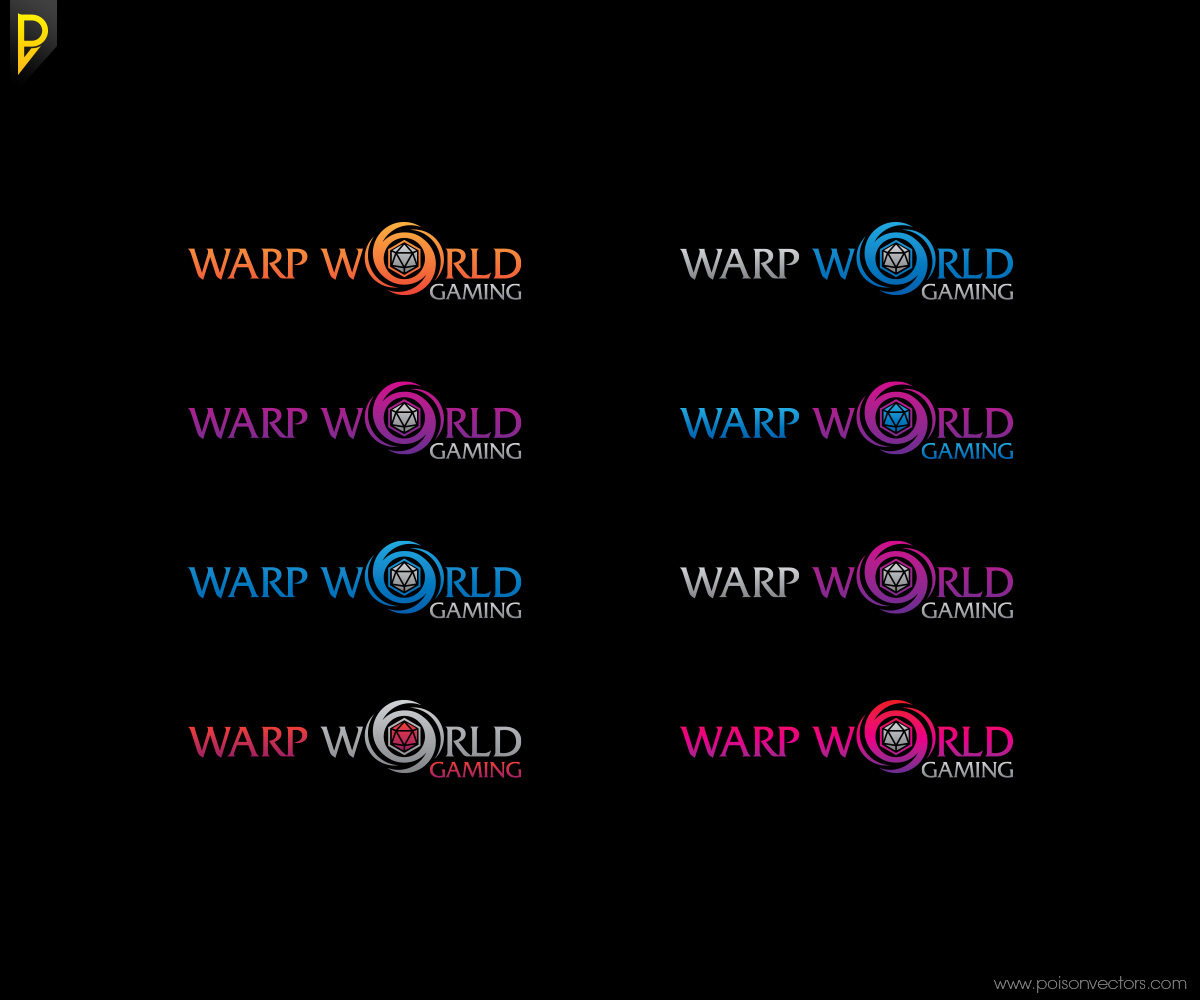 Diseño de Logo por poisonvectors para Warp World Gaming ltd | Diseño #10206235