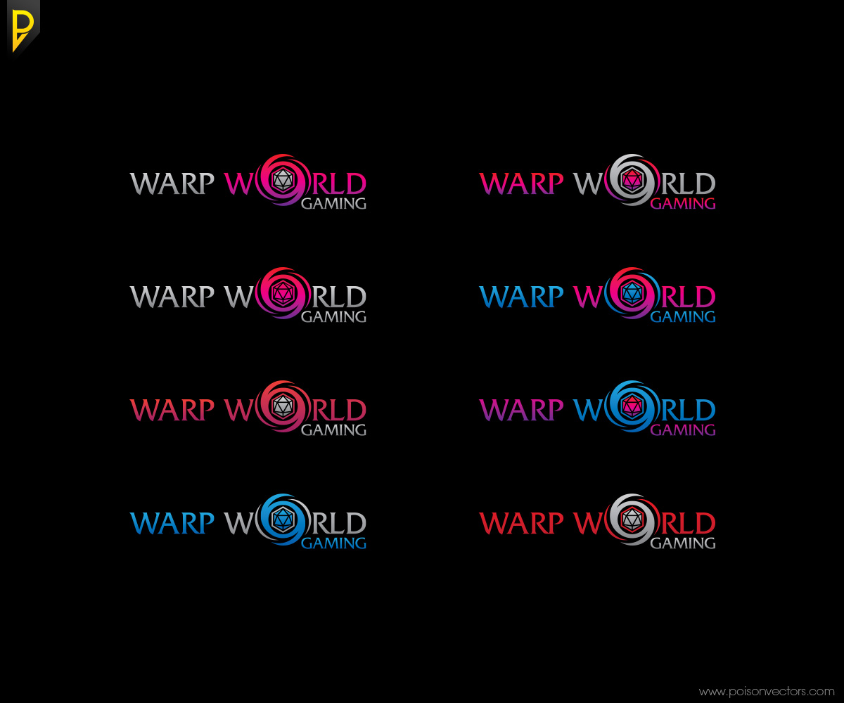 Diseño de Logo por poisonvectors para Warp World Gaming ltd | Diseño #10206256