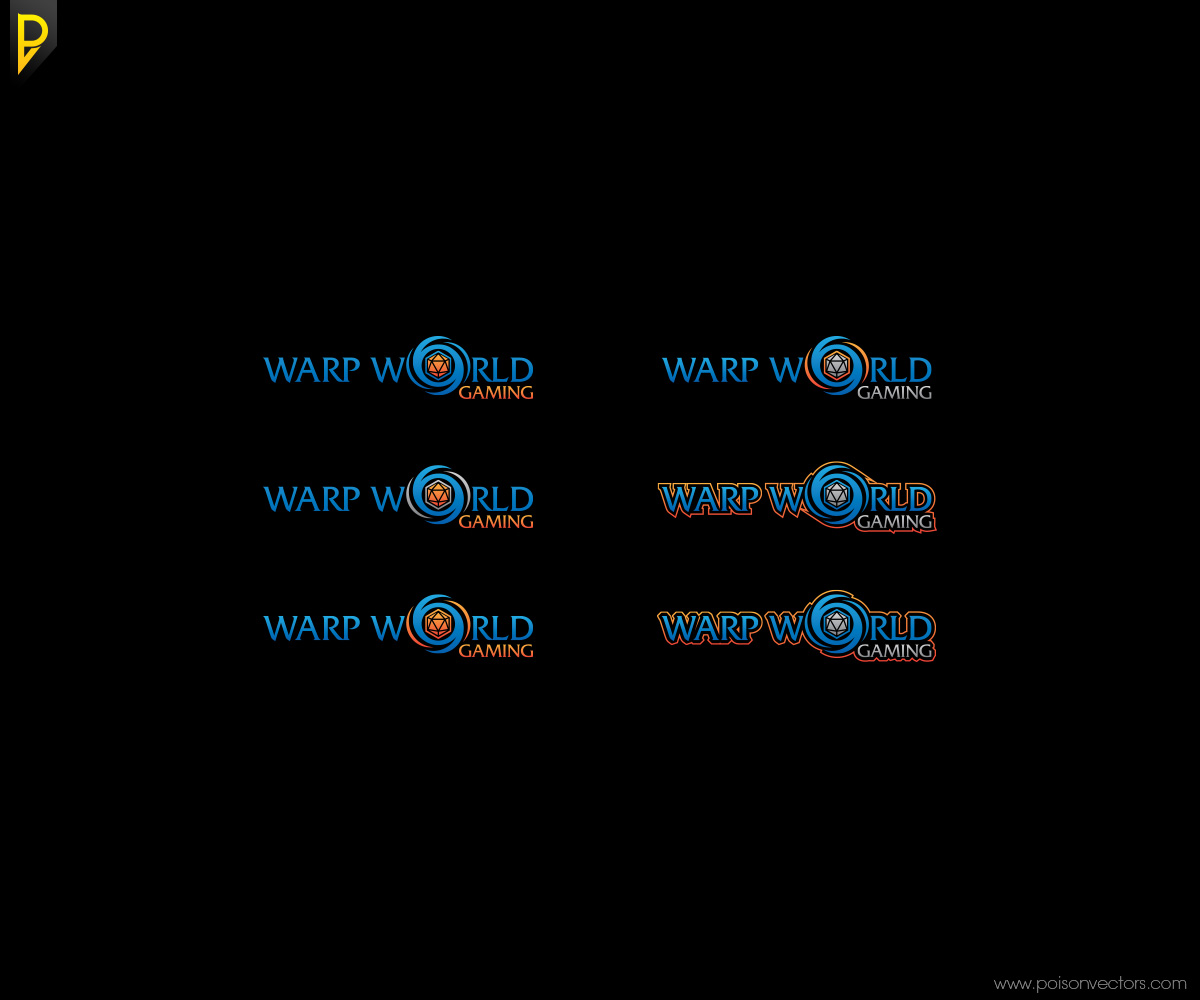 Diseño de Logo por poisonvectors para Warp World Gaming ltd | Diseño #10212100
