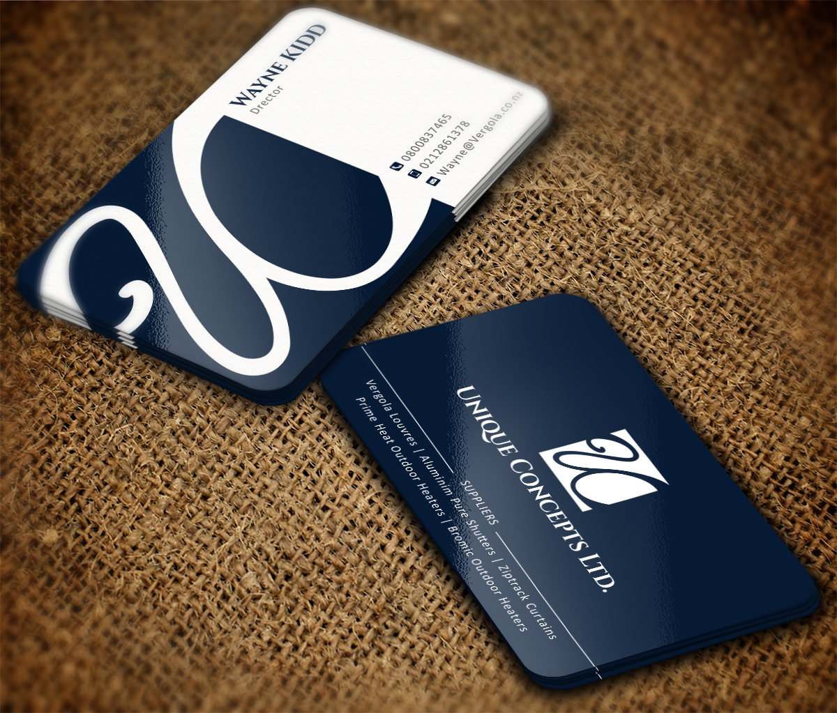 Business Card Design by MT for Unique Concepts ltd | Design #10032791