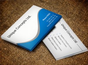 Business Card Design by Pixi Dust for Unique Concepts ltd | Design: #10074180
