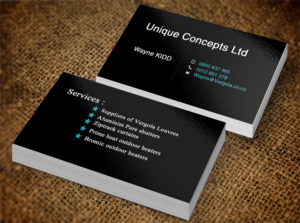 Business Card Design by Lanka Ama for Unique Concepts ltd | Design: #10066186