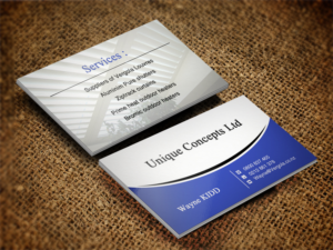 Business Card Design by Lanka Ama for Unique Concepts ltd | Design: #10074156