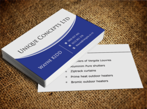 Business Card Design by Lanka Ama for Unique Concepts ltd | Design: #10074163