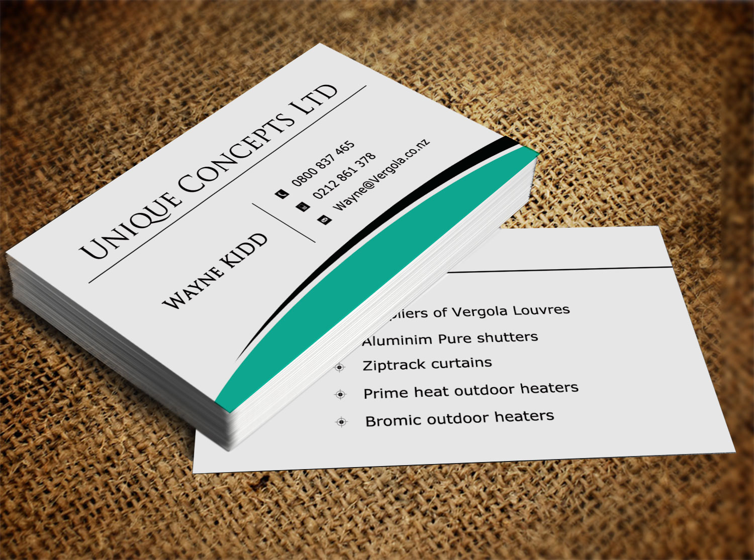 Business Card Design by Lanka Ama for Unique Concepts ltd | Design #10074171