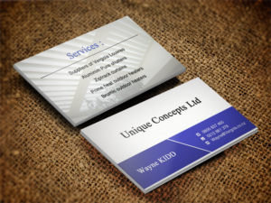 Business Card Design by Lanka Ama for Unique Concepts ltd | Design: #10074176