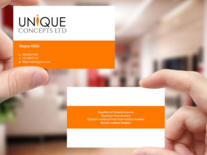 Business Card Design by Creations Box 2015 for Unique Concepts ltd | Design: #10096950