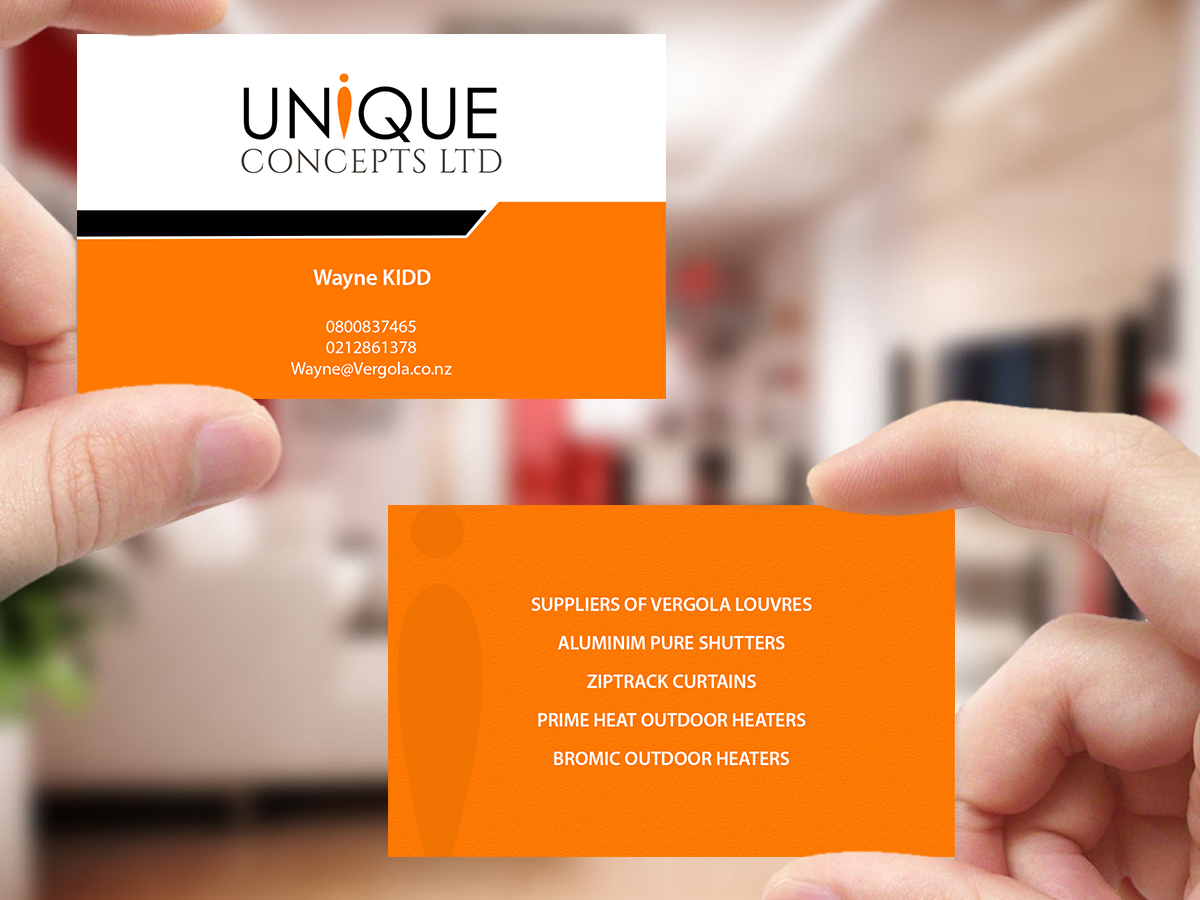 Business Card Design by Creations Box 2015 for Unique Concepts ltd | Design #10096952
