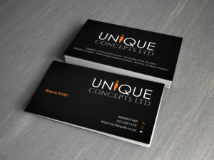 Business Card Design by Creations Box 2015 for Unique Concepts ltd | Design: #10096955