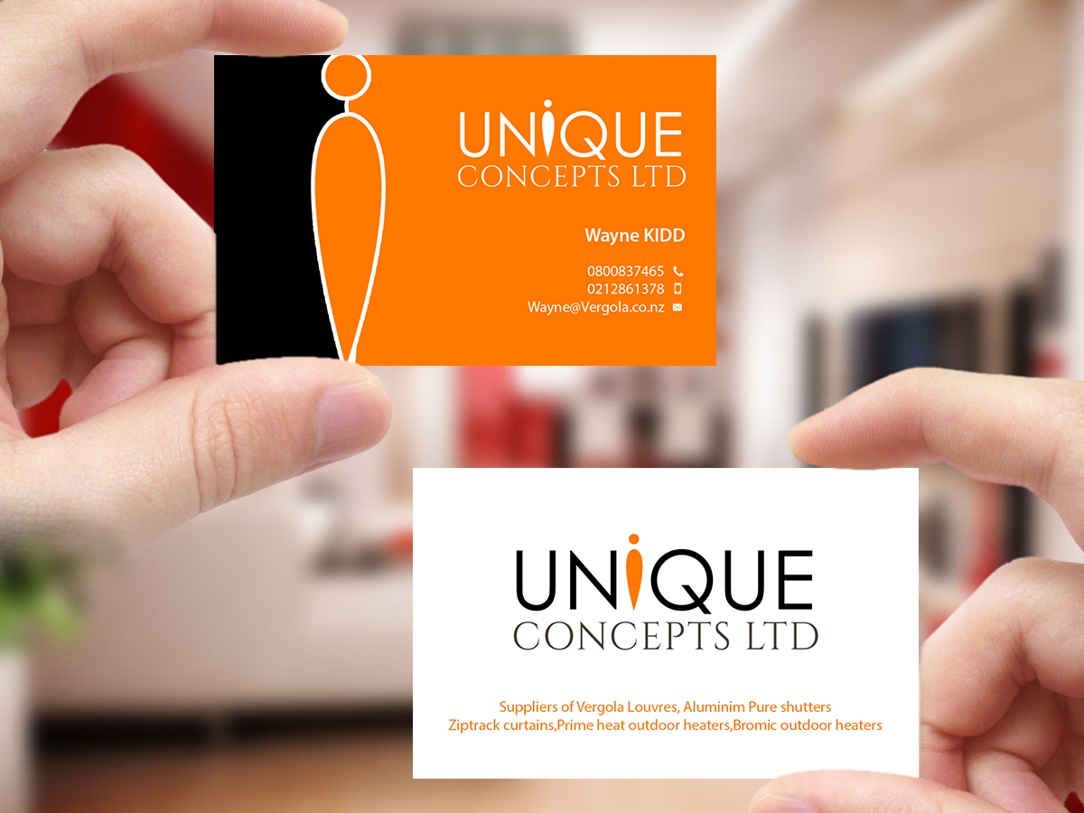 Business Card Design by Creations Box 2015 for Unique Concepts ltd | Design #10096963