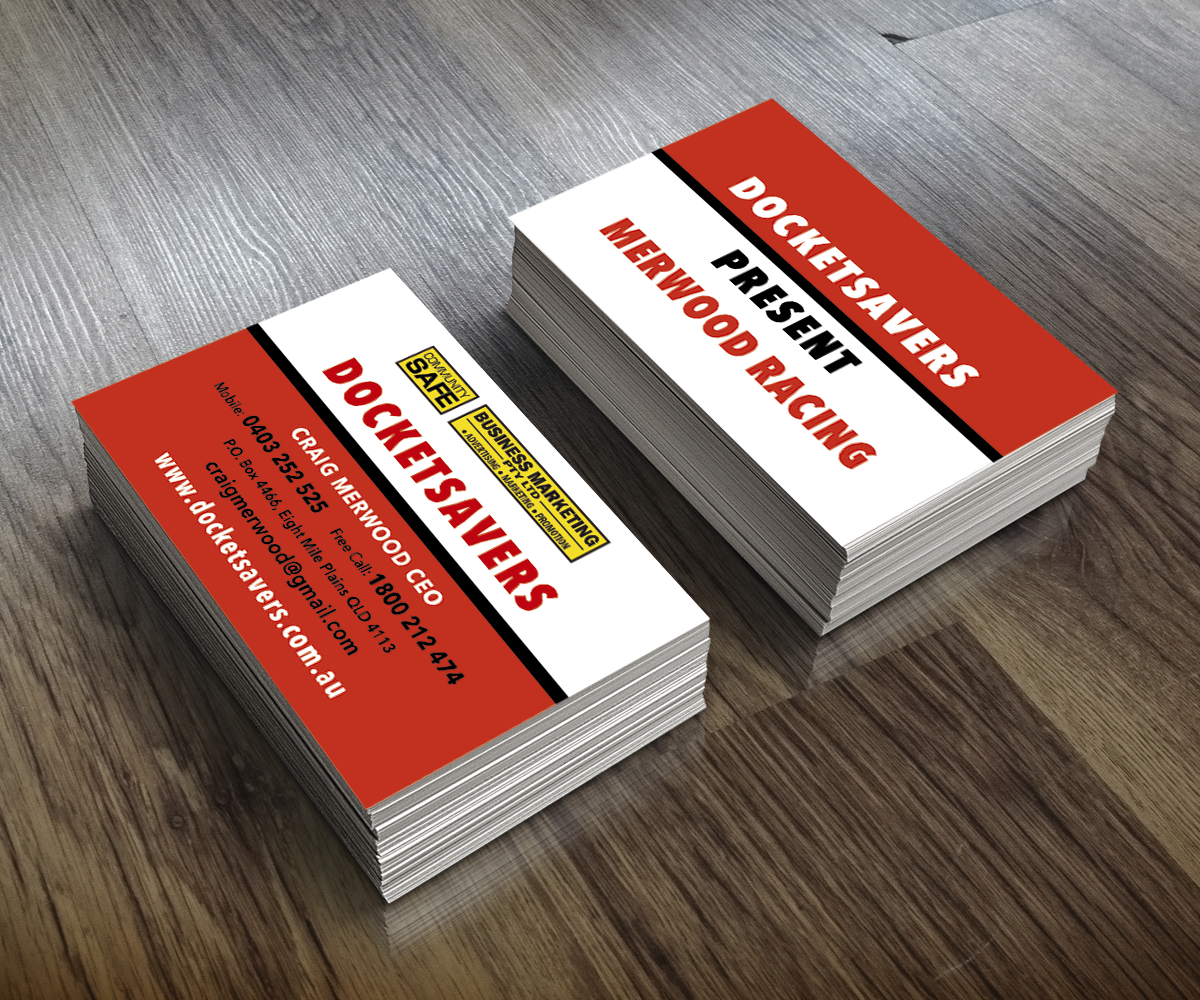 Visitenkarten-Design von R M für Business Marketing Pty Ltd | Design #10038904